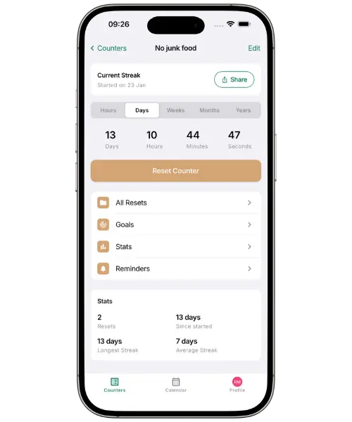 Countiful Mobile App